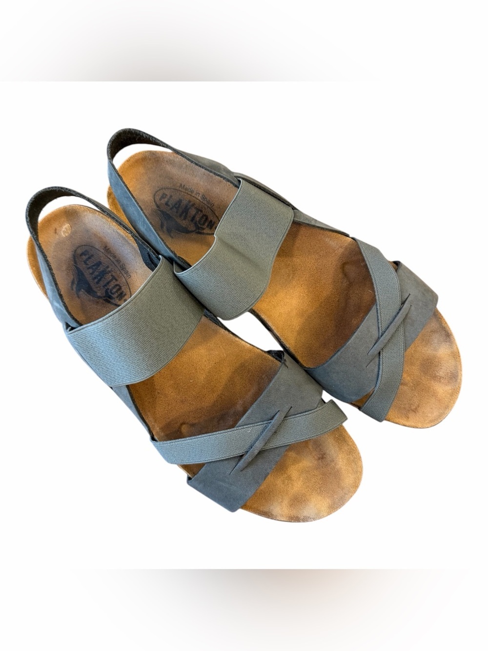 Plakton Women’s Sandal size 9 Gray